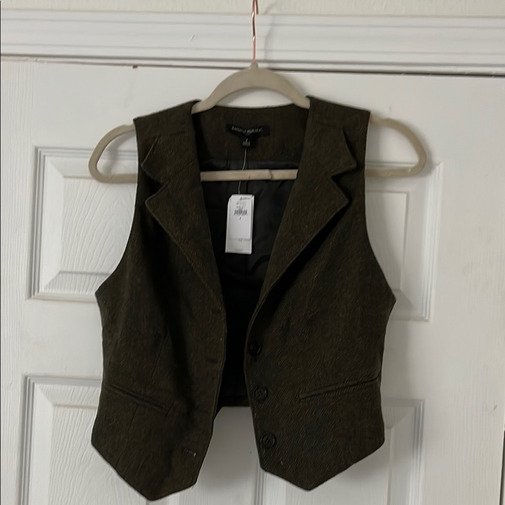Banana Republic Green Vest